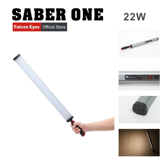 Falcon Eyes Saber One LED Video Light 22W High CRI 4 цветовых температуры с диммируемой мощностью