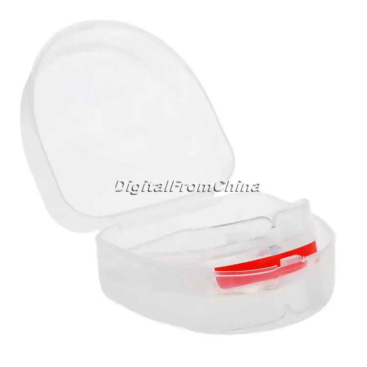 

New Arrival Protetor Bucal Double Side Boxing Mouthguard Wear Brace Denture Football Sport Tooth Gum Shield Gear Teeth Protector