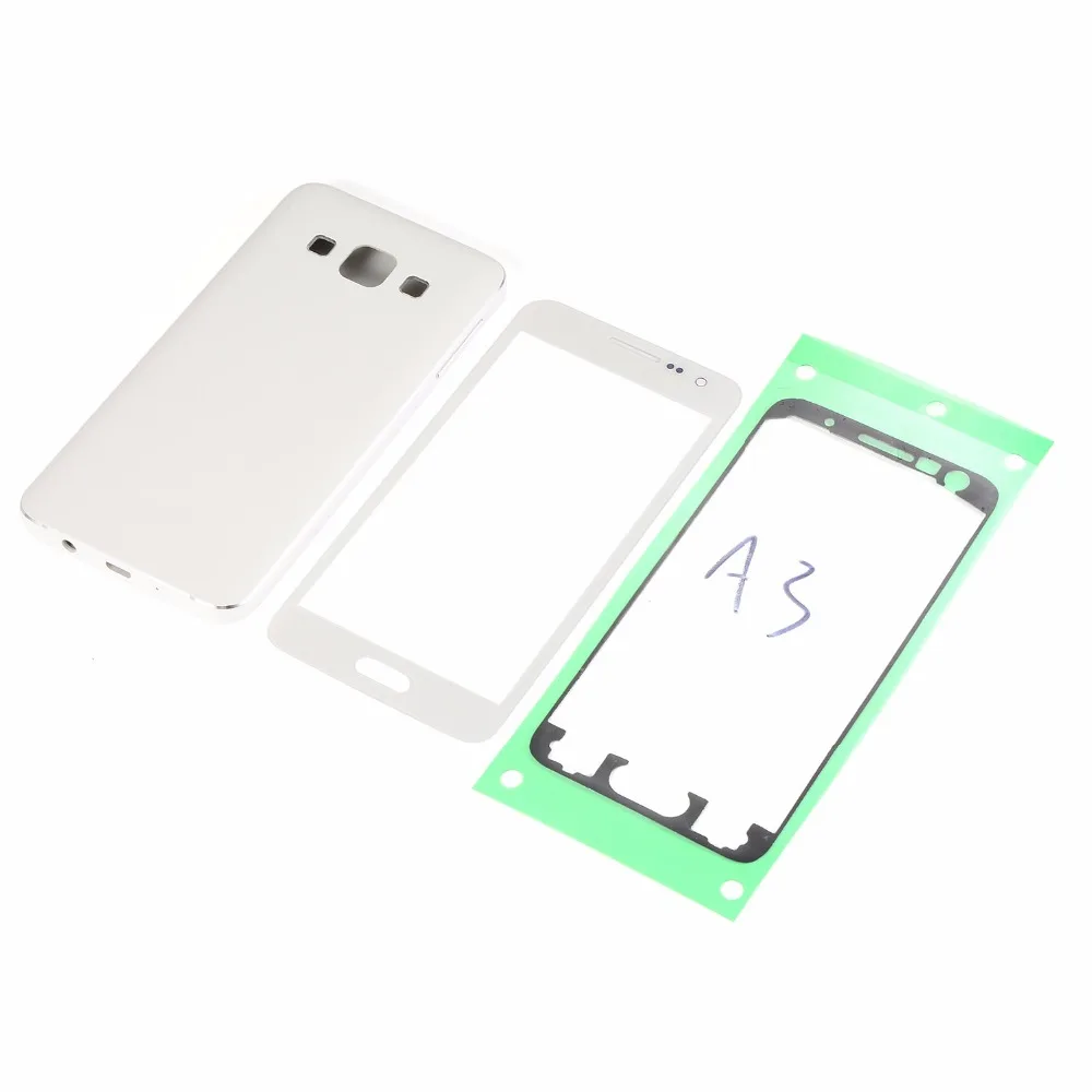 Для Samsung Galaxy A3 A300 корпус средняя рамка задняя крышка аккумулятора + кнопка
