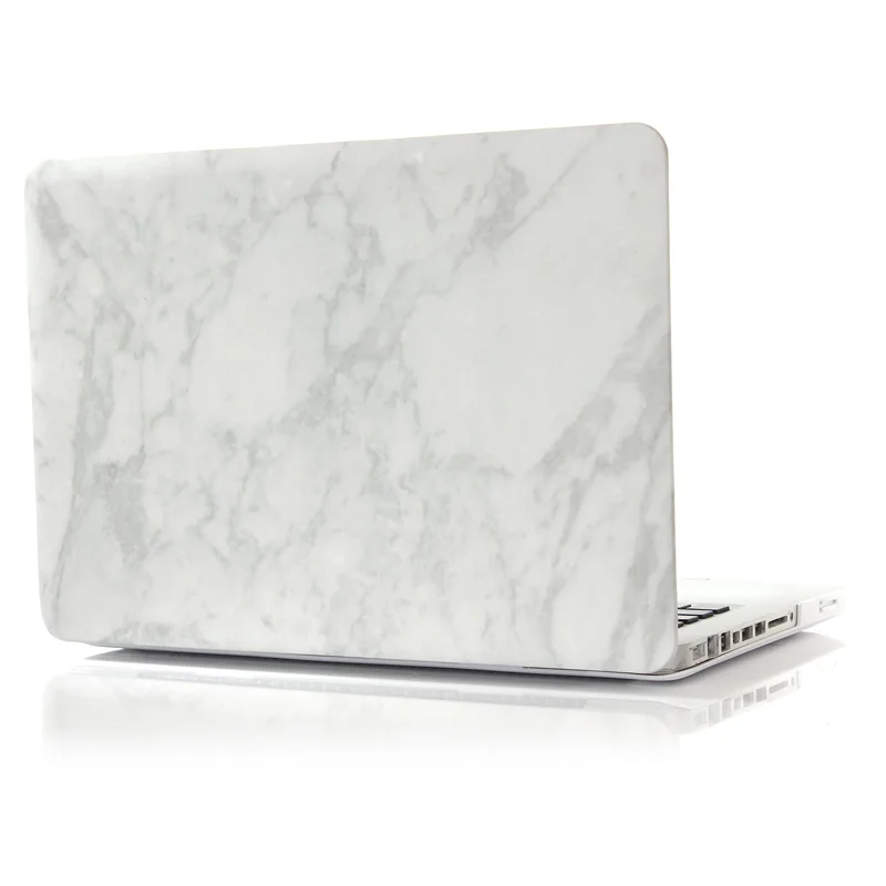 Матовый жесткий защитный чехол с мраморной печатью для ноутбука MacBook Air 11 12 13 Pro 15