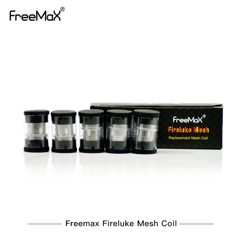 

5 шт./лот оригинальная сменная катушка Freemax Fireluke Mesh 0,12/Ом SS316 сетчатая катушка с сердечником для сетки Fireluke