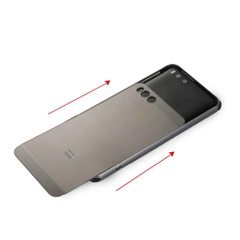 Для Xiaomi Mi Note 3 Чехол Броня Гибридный Матовый Алюминиевый металлический бампер