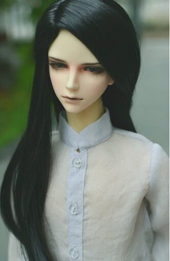 1/3 BJD парик волосы супер кукла Bjd парик Модный Стиль Кукла вьющиеся мохер волосы парик - Цвет: Picture colors