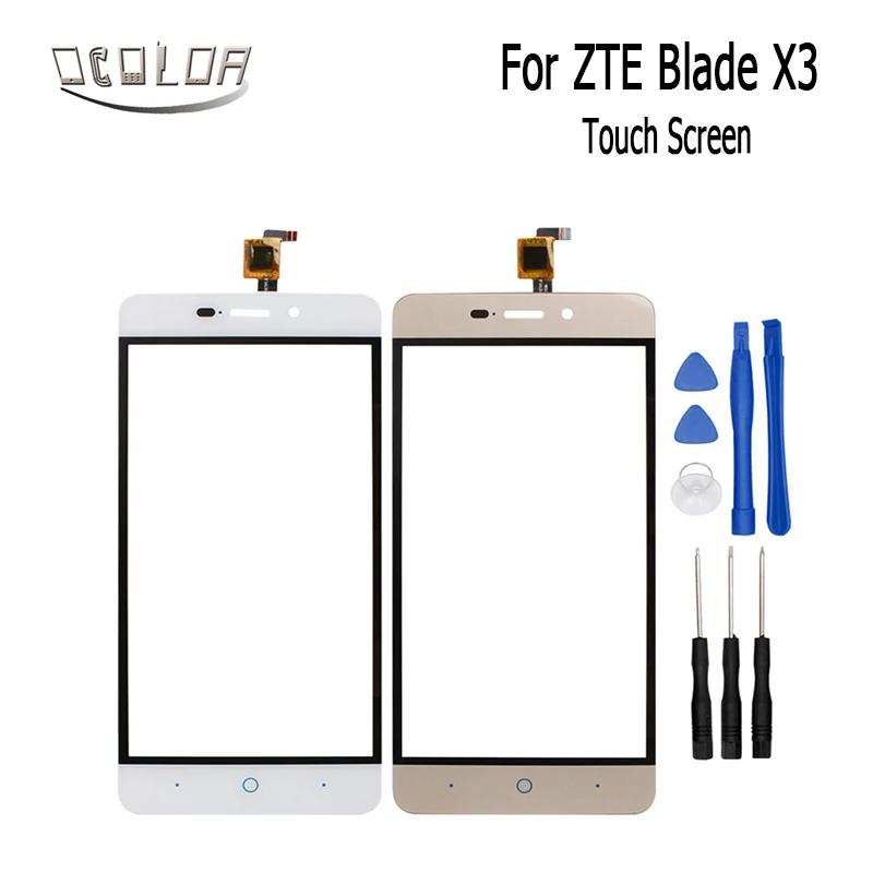 Ocolor для ZTE Blade x3 сенсорный экран объектив сенсорная панель Замена мобильных