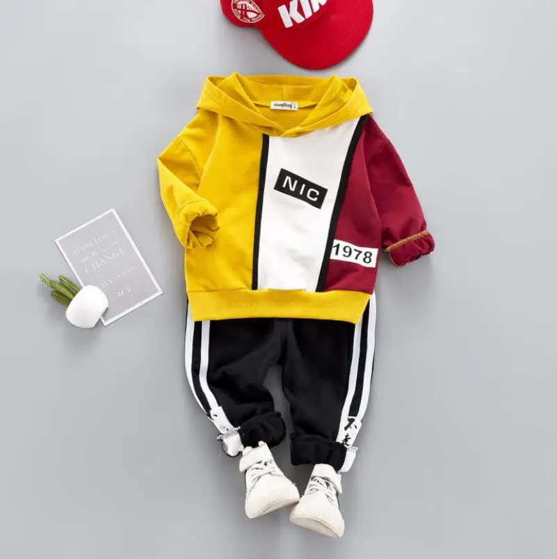 Комплект спортивной одежды для мальчиков детская одежда детский хлопковый