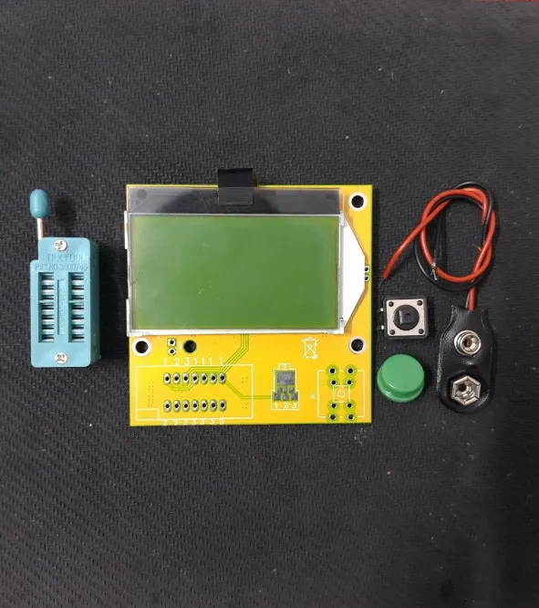 Новый DIY комплекты LCR T3 Mega328 Транзистор тестер Диод Триод конденсатор|diy kit|mega328