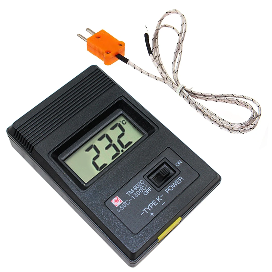 TM 902C ( 50C для 1300C) Температура метр TM902C с цифровым к Тип термометр Сенсор + регулятор