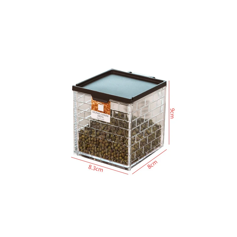 1 шт. набор приправ кухонная коробочка из акрила для хранения специй приправы Коробки ящик инструментов|set