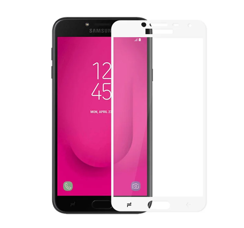 Закаленное Стекло для samsung Galaxy J6 J8 J4 полный 2018 крышка Экран протектор es защиты от