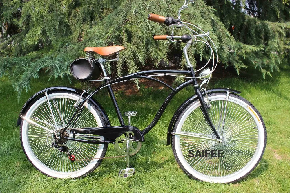 Новый бренд X Front 24/26 дюймов Ретро велосипед 7 скоростей Harley commuter пляжный дорожный
