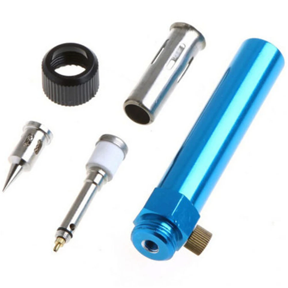 

Multi-function Adjustable Temperature Gas Soldering Iron Cordless Welding Pen Burner Butane Blow Torch Solder Iron Hot Air Gun