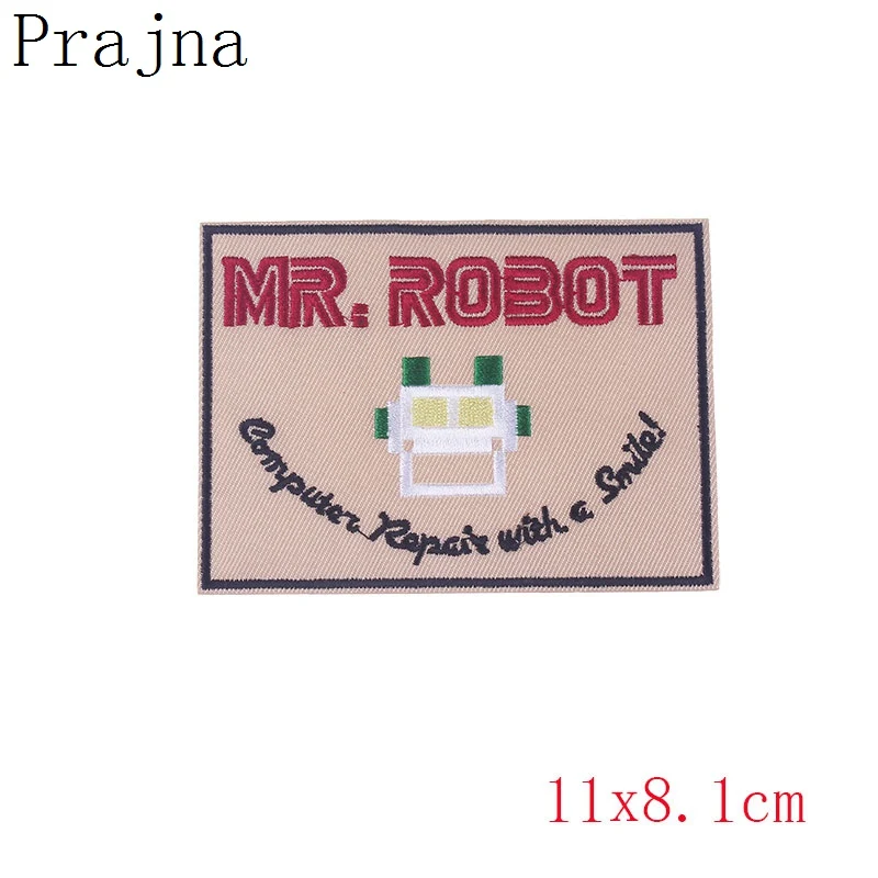 Prajna оптовая продажа Космический патч MR для роботов аниме недорогие вышитые