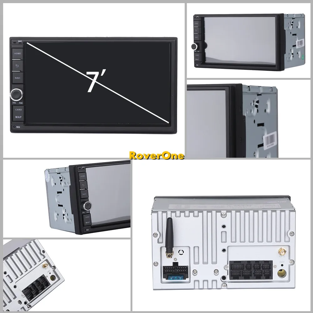 Автомобильный мультимедийный проигрыватель DVD-плеер на Android с GPS типоразмер 2 Din |