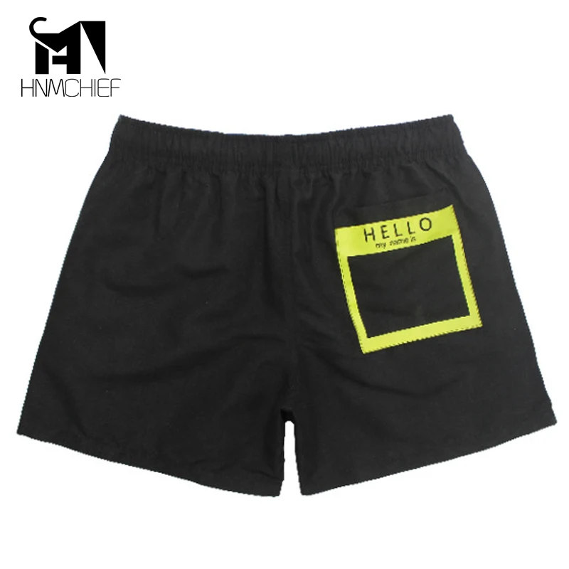 Брендовые мужские спортивные трусы HNMCHIEF тренировочные боксеры для бега пляжные