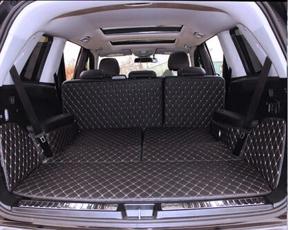 

Недавно! Полный набор автомобильных ковриков для багажника Mercedes Benz GLS 550 7 мест 2019-2016 водонепроницаемые ковры для багажника GLS550 2017