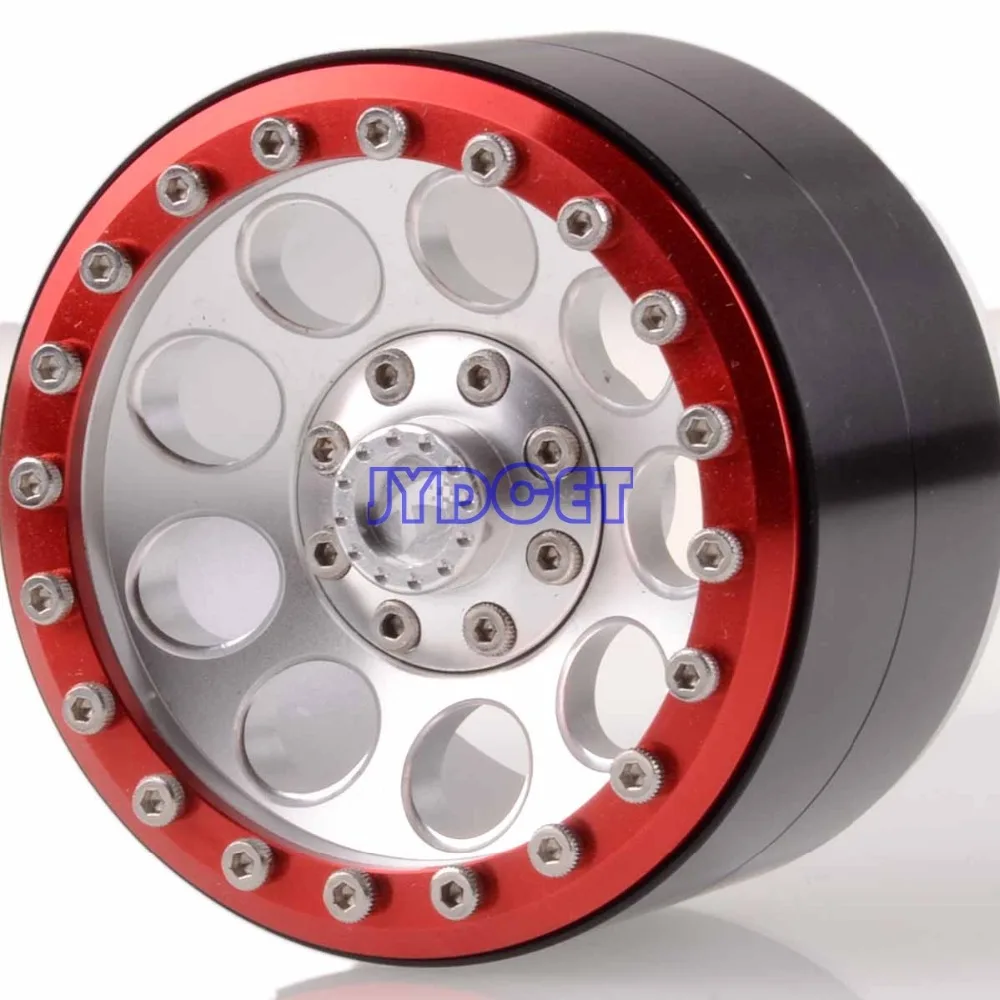 4P алюминиевая 2 дюймовая ступица обода колеса Beadlock подходит для RC Rock Crawler Axial SCX10 RR10