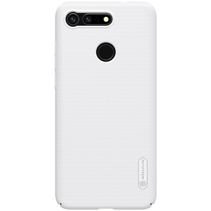 White Для huawei Honor View 20 чехол-накладка global huawei Honor View 20 задняя крышка супер матовый защитный чехол Nillkin чехол - Цвет: White