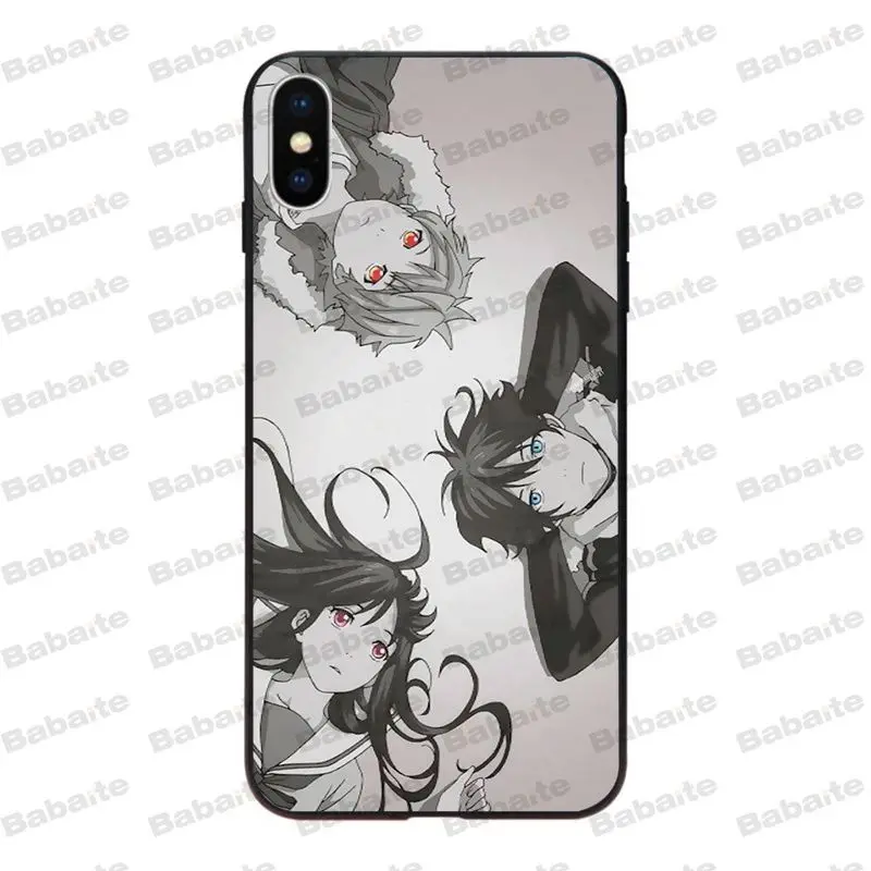 Мягкий чехол для телефона Babaite из ТПУ с аниме рисунком норагами yato iPhone X Xs Xr XsMax 10 7