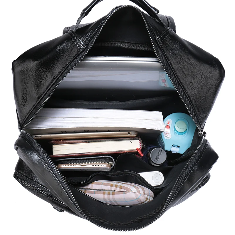 Мужской повседневный рюкзак VORMOR водонепроницаемый из искусственной кожи для