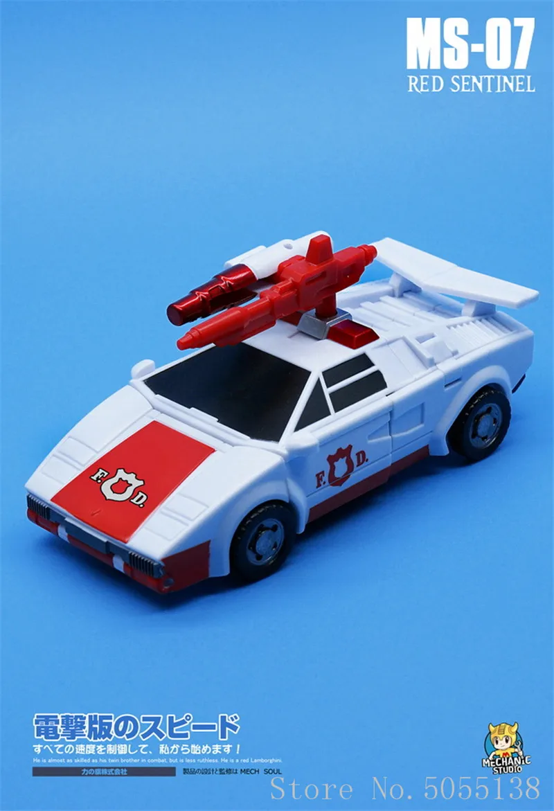 MFT трансформация Sideswipe MS05 MS 05 MS05B 05B и Red Alert MS07 Мини карманная серия экшн фигурки