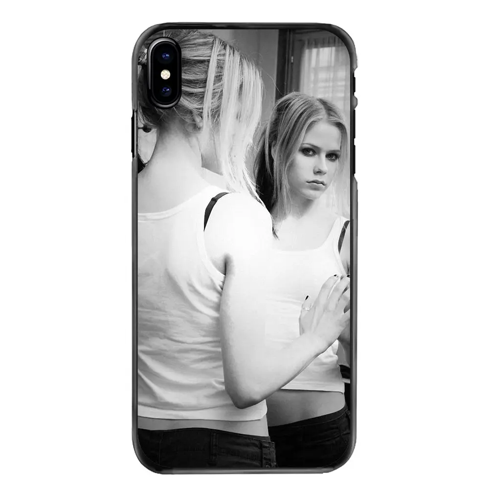 Rock Singer Avril Lavigne Music Star American For Samsung Galaxy Note 2 3 4 5 S2 S3 S4 S5 MINI S6 S7 edge S9 S8 Plus Phone Cover |