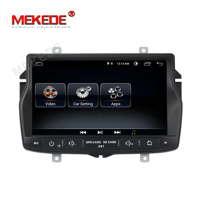 Android 8 1 9 автомобильный Радио мультимедийный видеоплеер DVD для Lada Vesta gps навигация с