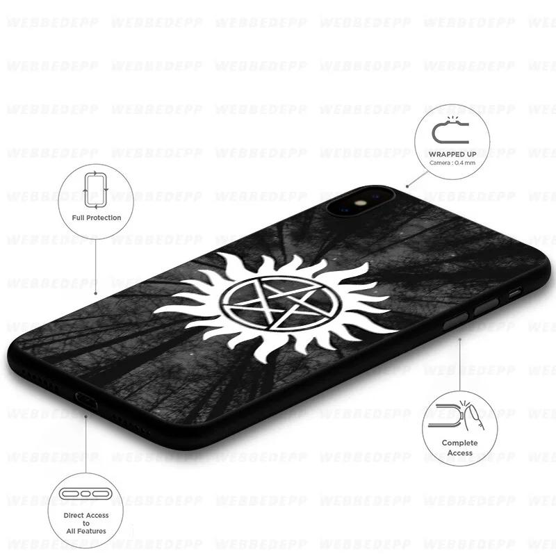WEBBEDEPP супернатуральный мягкий чехол для Xiaomi Mi 9T 9 8 SE 6 A1 A2 A3 Lite MiA1 MiA2 MiA3 F1 MAX 3 Mi8 CC9E CC9 |