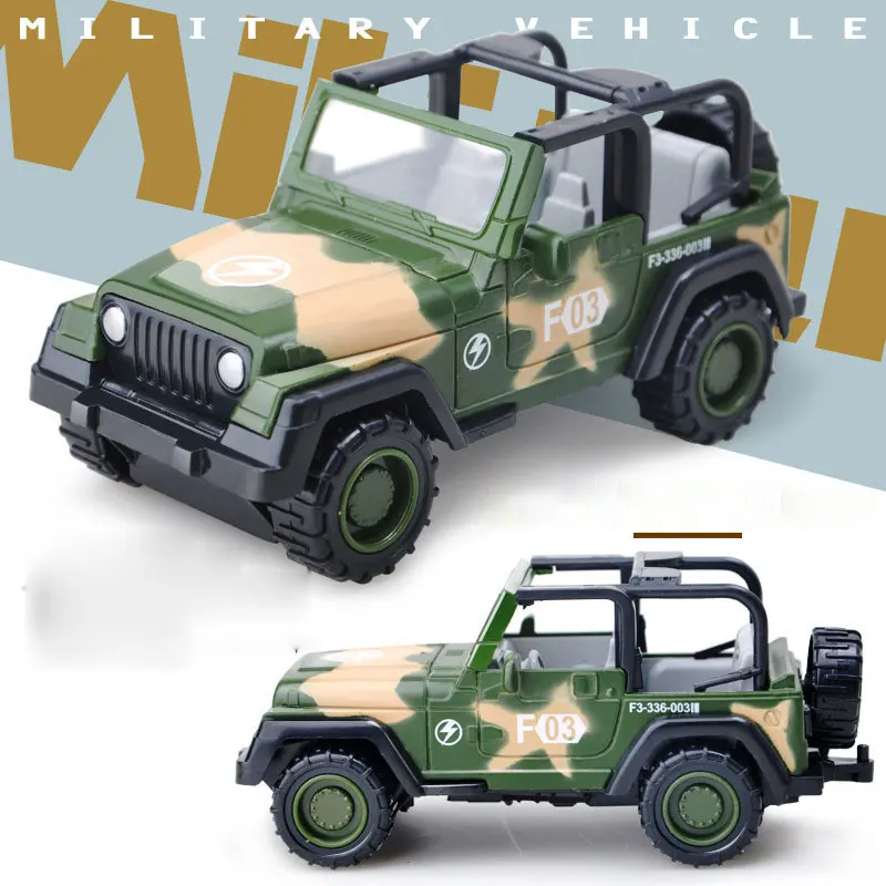 Военная модель в коробке 1:48 военного автомобиля Старая мировая война военные