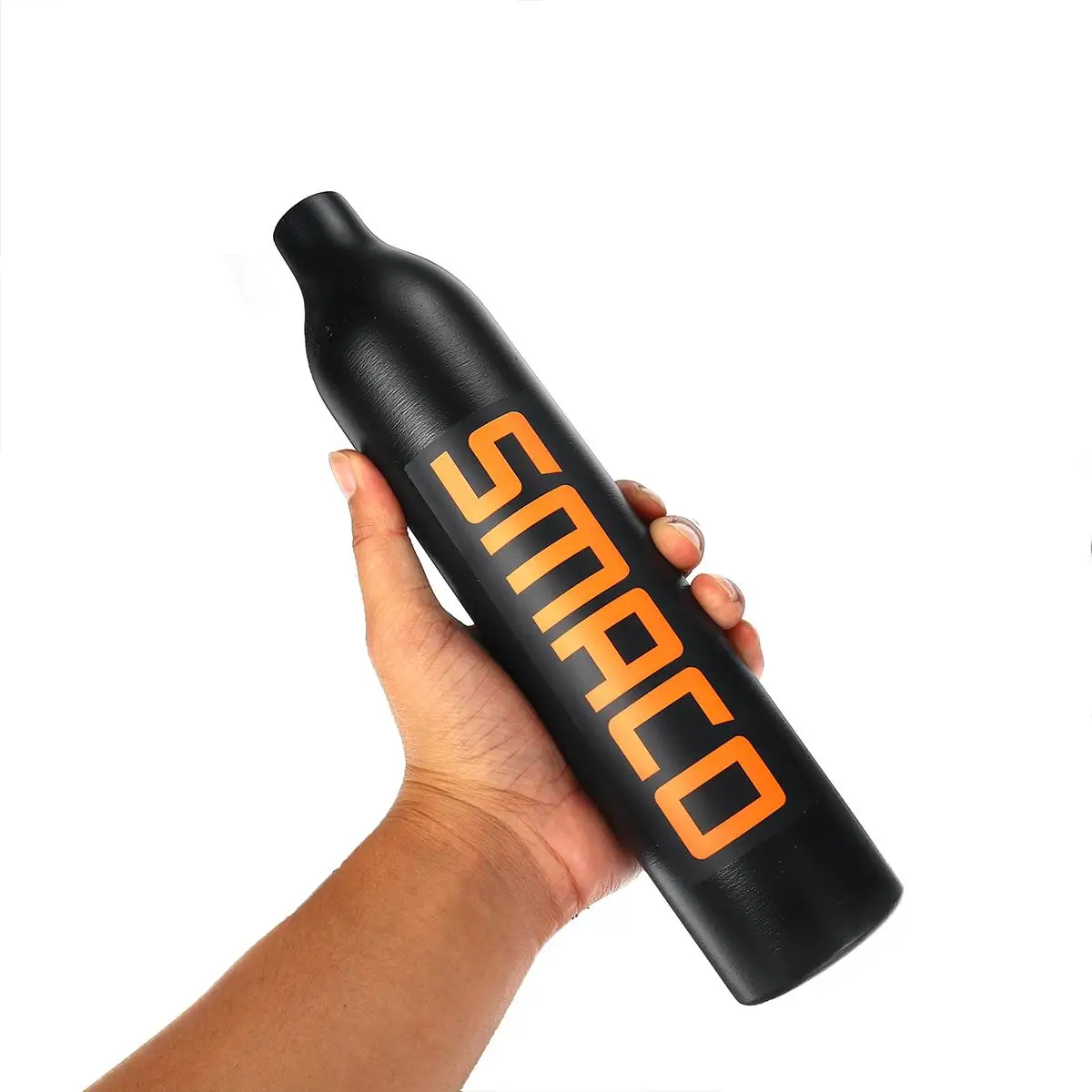 SMACO Подводное дыхание аксессуары 0.5L оборудование для дайвинга мини дайвинг цилиндр респиратор адаптер головка - Цвет: Black Tank Only