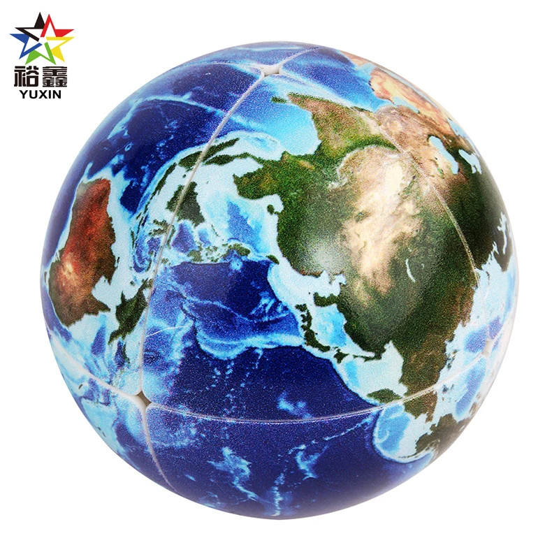 Профессиональный магический куб YUXIN Earth 2x2x2 скоростной головоломка развивающий