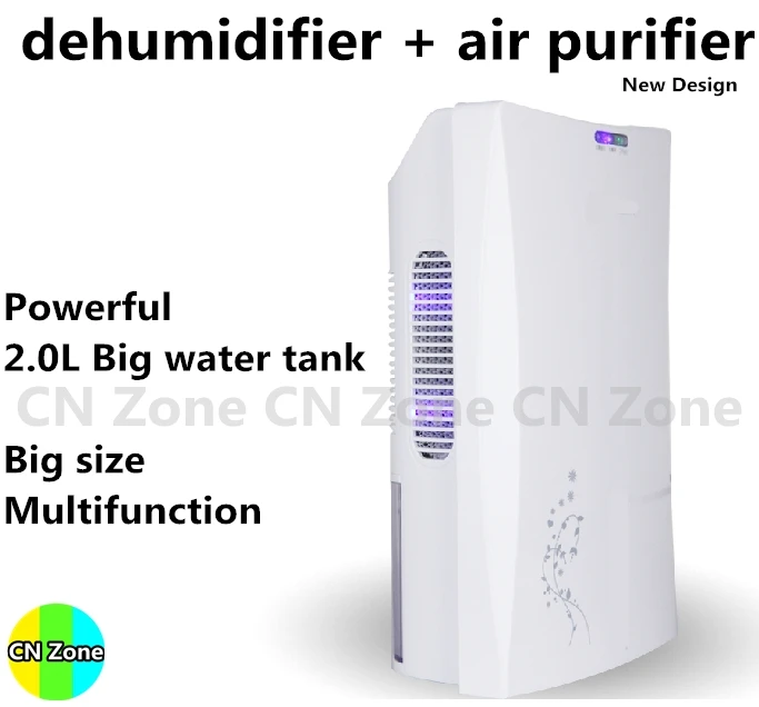 Dehumidifier Moisture Absorber Anion Purify Air Dryer Desumidificador Drying Machine Household Purification Home Deshumidifier