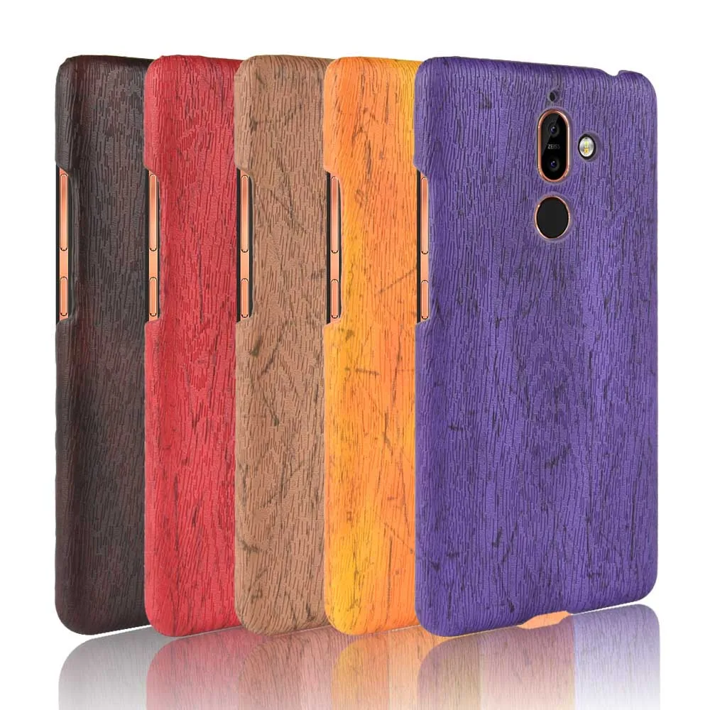 

SUBIN New phoneCase For Nokia 7 plus E7plus TA-1062 6.0" fundas Retro wood grain Mobile phone Back Cover Phone Protective Case