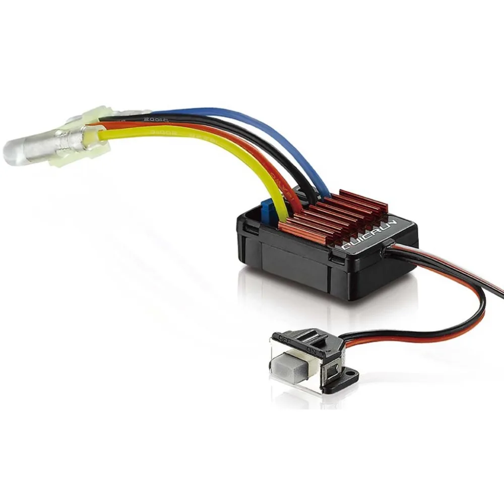Hobbywing QuicRun 1625 25A матовый ESC для контроллеров скорости 1/16 1/18 оптом | Игрушки и хобби