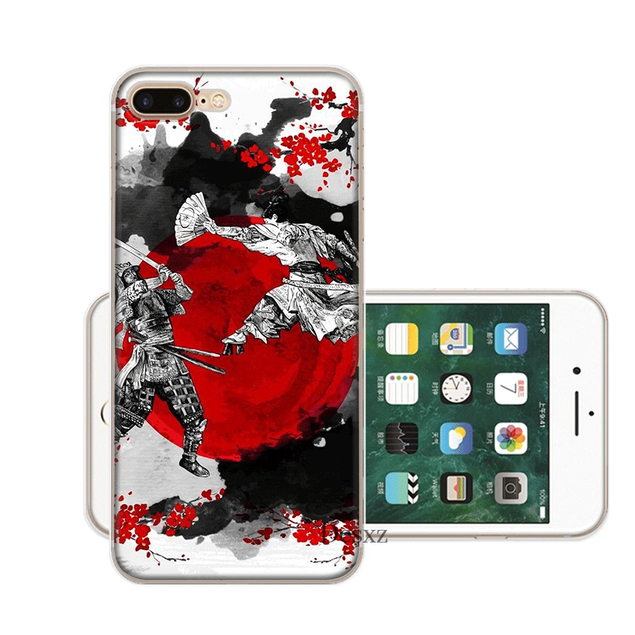 Чехол для мобильного телефона Japan The Samurai Ninja iPhone 7 8 6 6s Plus 11 Pro X XS Max XR 5 5S SE | Мобильные