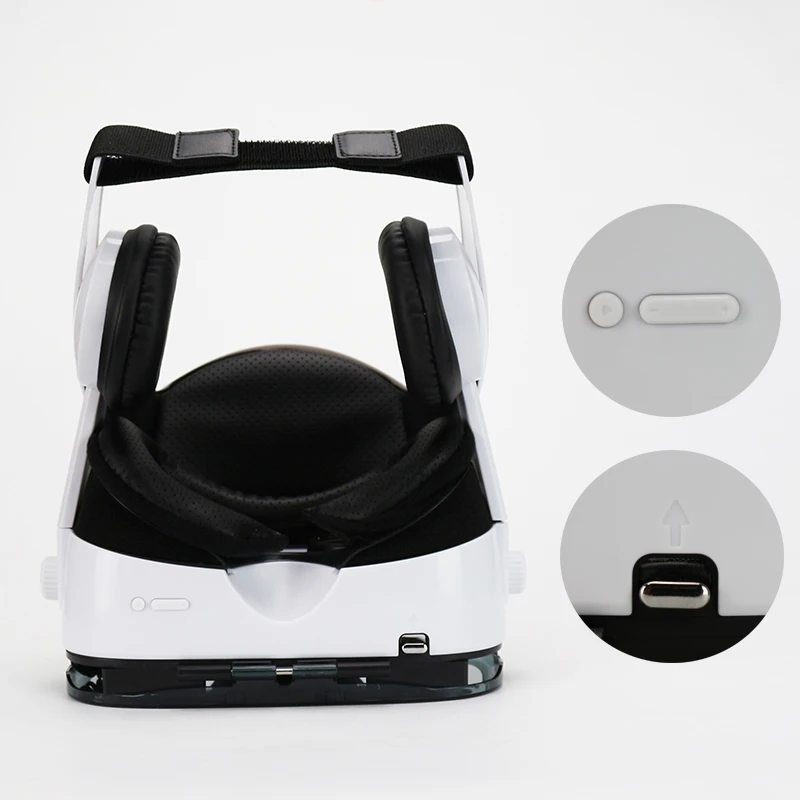 Fiit VR 3F стерео видео 3D очки гарнитура Виртуальная реальность смартфон Google Cardboard
