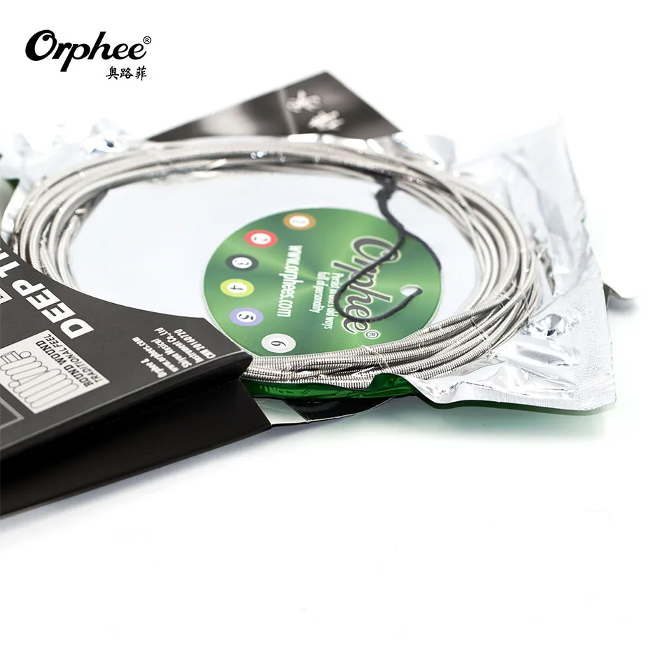Orphee QB-290/295/296 электрические басовые струны шестигранный сплав никелевый дюйма