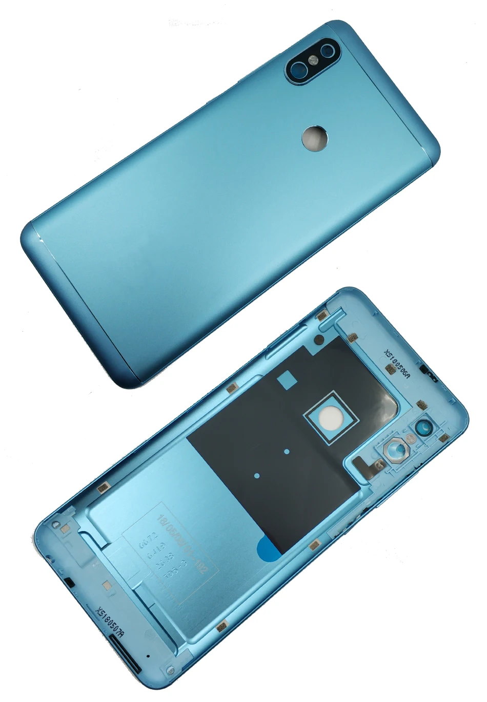 5,9" для Xiaomi Redmi Note 5 Pro Задняя крышка батареи задняя крышка корпус двери Redmi Note 5 Боковая клавиша камера Стекло объектив Запасные части