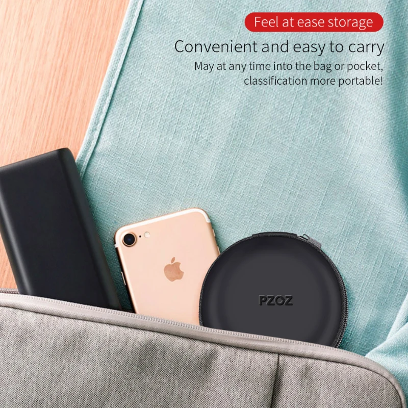 PZOZ Жесткий Чехол для наушников чехол Bose Sennheiser jbl вкладыши USB кабель зарядное