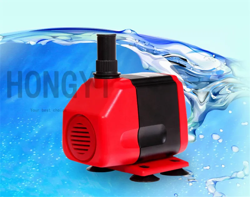 

HONGYI 1 piece multifunction aquarium submersible pump water pump fountain water circultaion filter for fish tank large flow