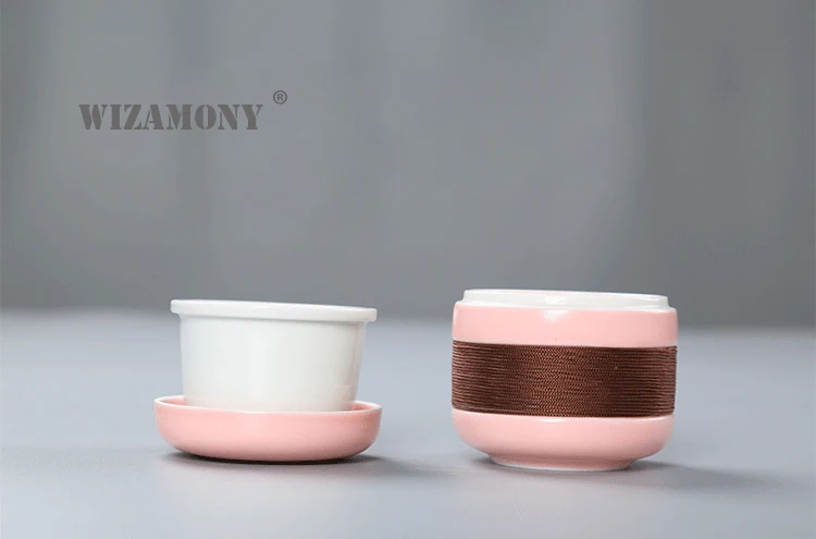 WIZAMONY китайский чайный набор кунг-фу gaiwan Чайник чашки фильтр кружка Чайные Наборы керамика пуэр посуда для напитков чайная посуда наборы для путешествий и офиса