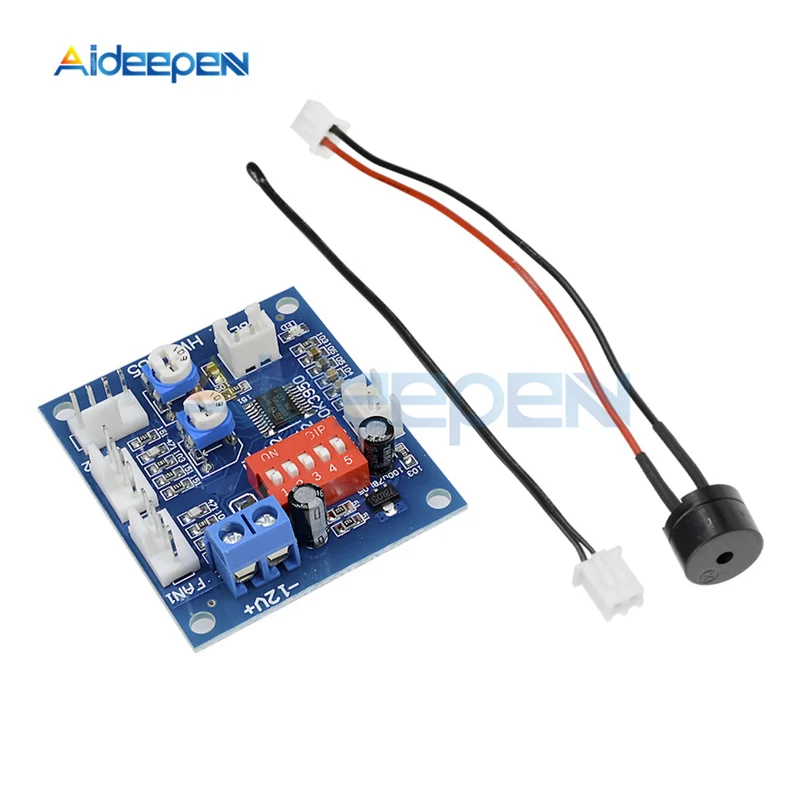 DC 12V 5A NTC 3950 термистор ШИМ контроль температуры контроллер скорости плата модуль