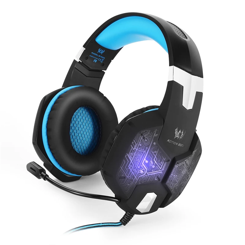 Каждый G1000 стерео головная Марка Проводная игровая гарнитура с микрофоном PC Gamer