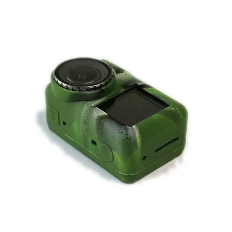 Силиконовый чехол для DJI Osmo Action Sports camera защитный Камуфляжный цвет|Сумки