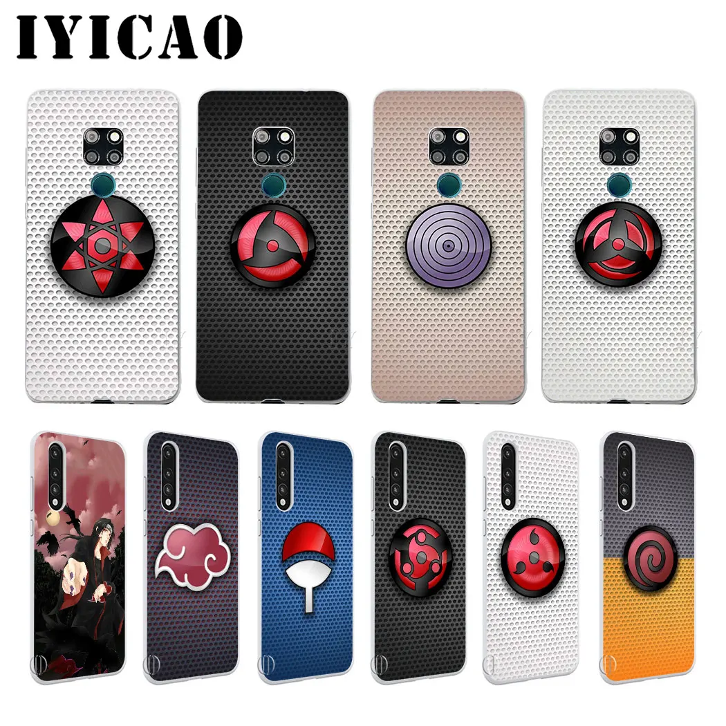 IYICAO Шаринган Наруто Rinnegan жесткий чехол для Huawei Honor 6A 6C 7A 7C 7X 8 8X 9 10 20 9X Lite Pro Play Note View |