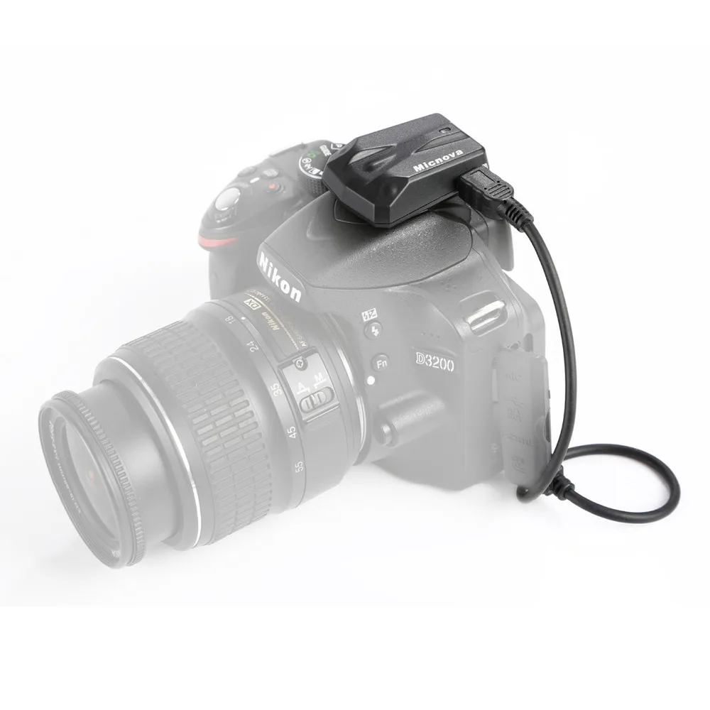 Micnova gps N PLUS DSLR приемник для камеры Nikon D800 D3200 D90 D7100 D5200 D4 D600 D5100 D7000 D300 D300S|camera receiver|gps