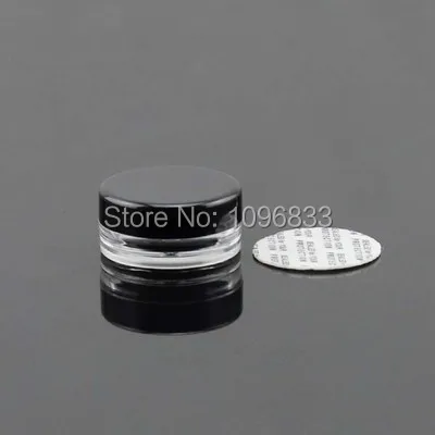 2g пластиковые банки пустая упаковочная банка небольшая для косметики