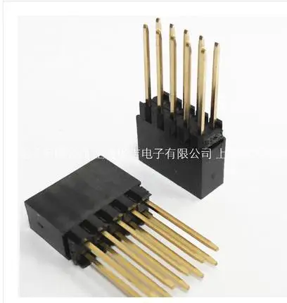 Длинный контактный разъем PC104 расстояние 2X5P 12 2 мм Длина штифта 2*5P 54 ряд мать