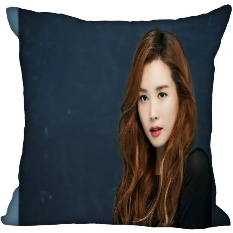 Новинка наволочки KPOP Lee Da Hae на заказ квадратные шелковые с принтом домашние
