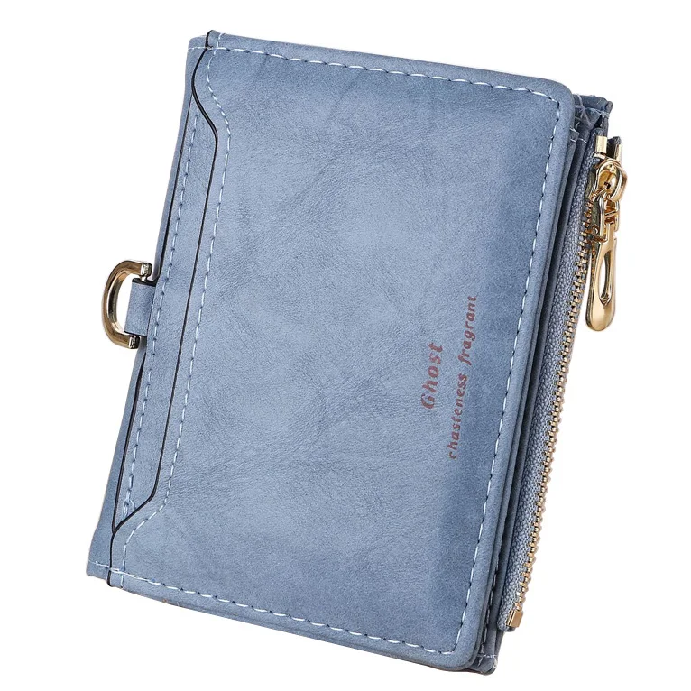 Женские кошельки Короткие Дамские кошелек на молнии сумка для монет клатч