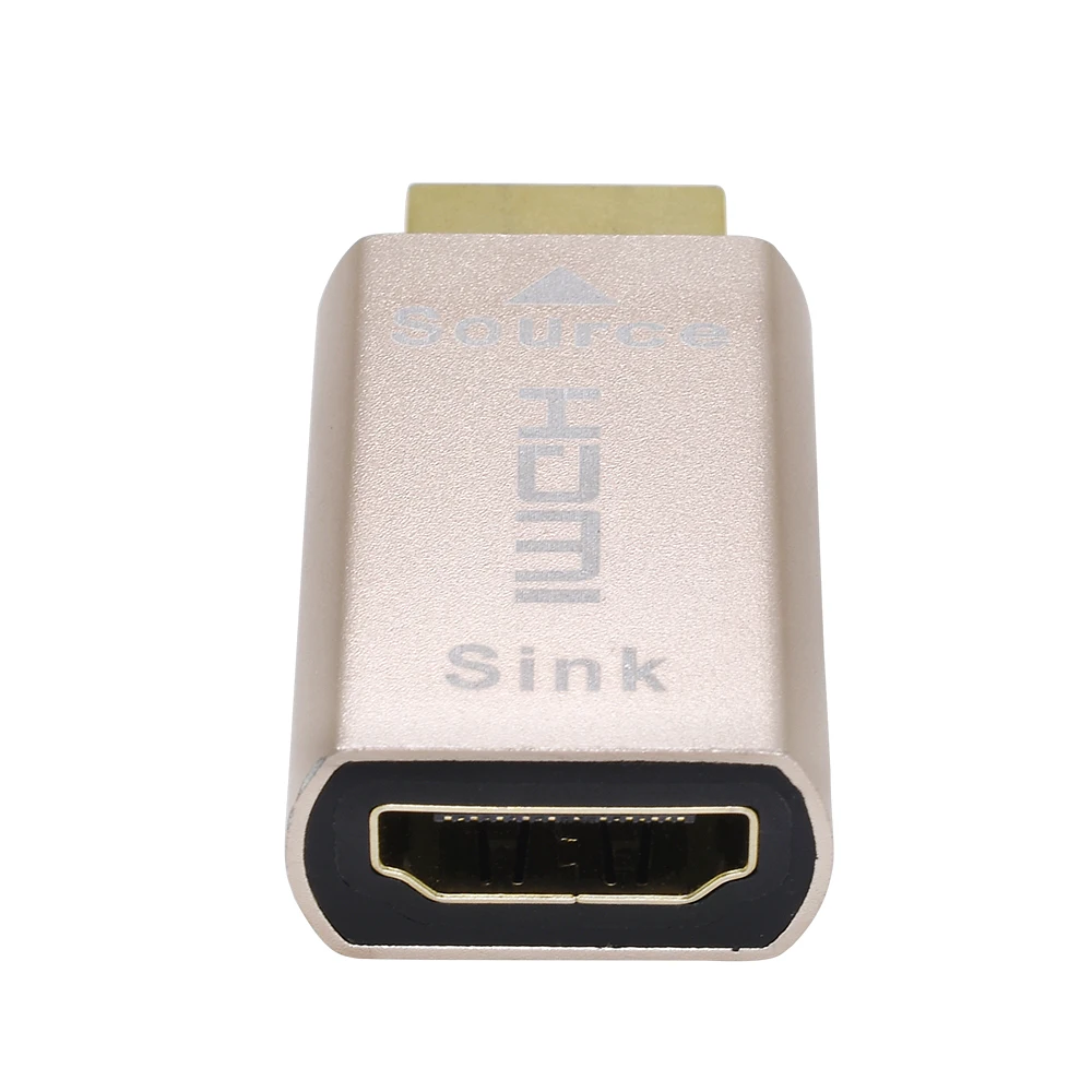 TISHRIC 2018 2 в 1 VGA HDMI пустышка адаптер виртуального дисплея 4K Безголовый эмулятор